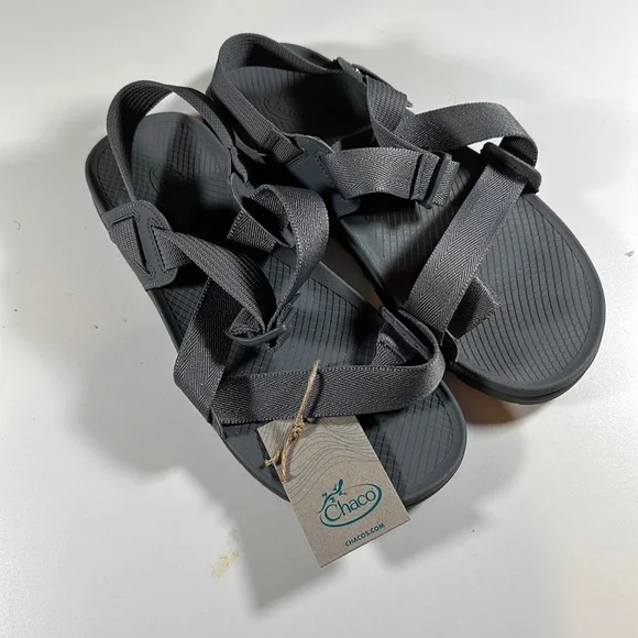 Chaco Lowdown 2 Sandals Men Great sz 11 Chaco Lowdown 2 Sandals Gray Adjustable Straps Men main image 3